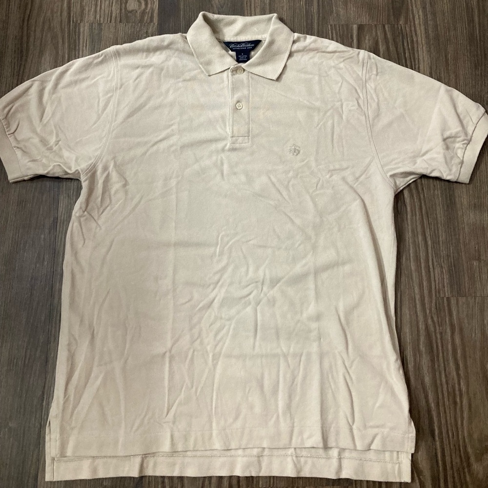 Brooks Brothers Beige Men’s Small‎ Polo Shirt